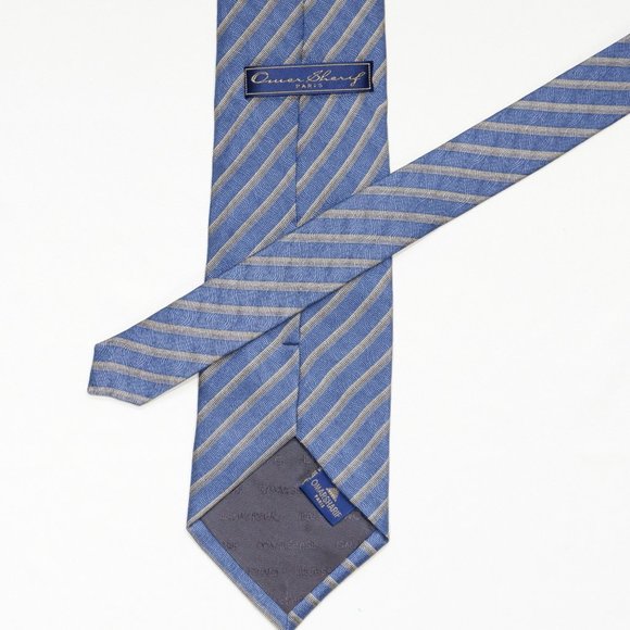 Vintage Rare Find Omar Sharif Paris Neckties 100% silk - Picture 2 of 3